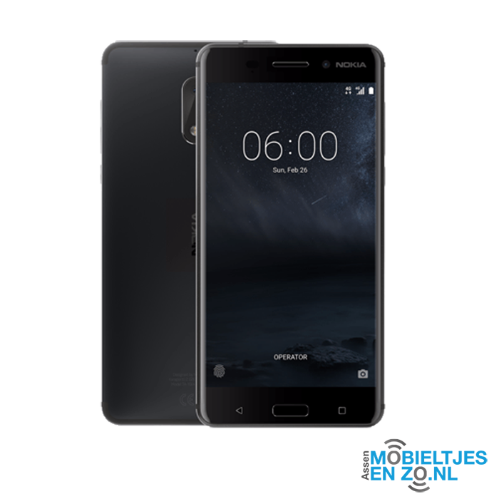 Nokia 6 Zwart 32GB