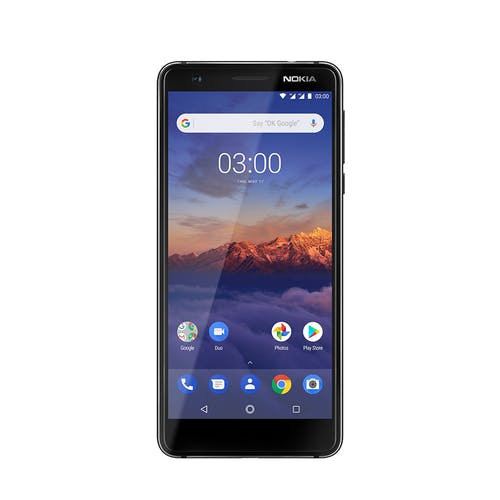 Nokia 3.1 (2018) 16GB Zwart